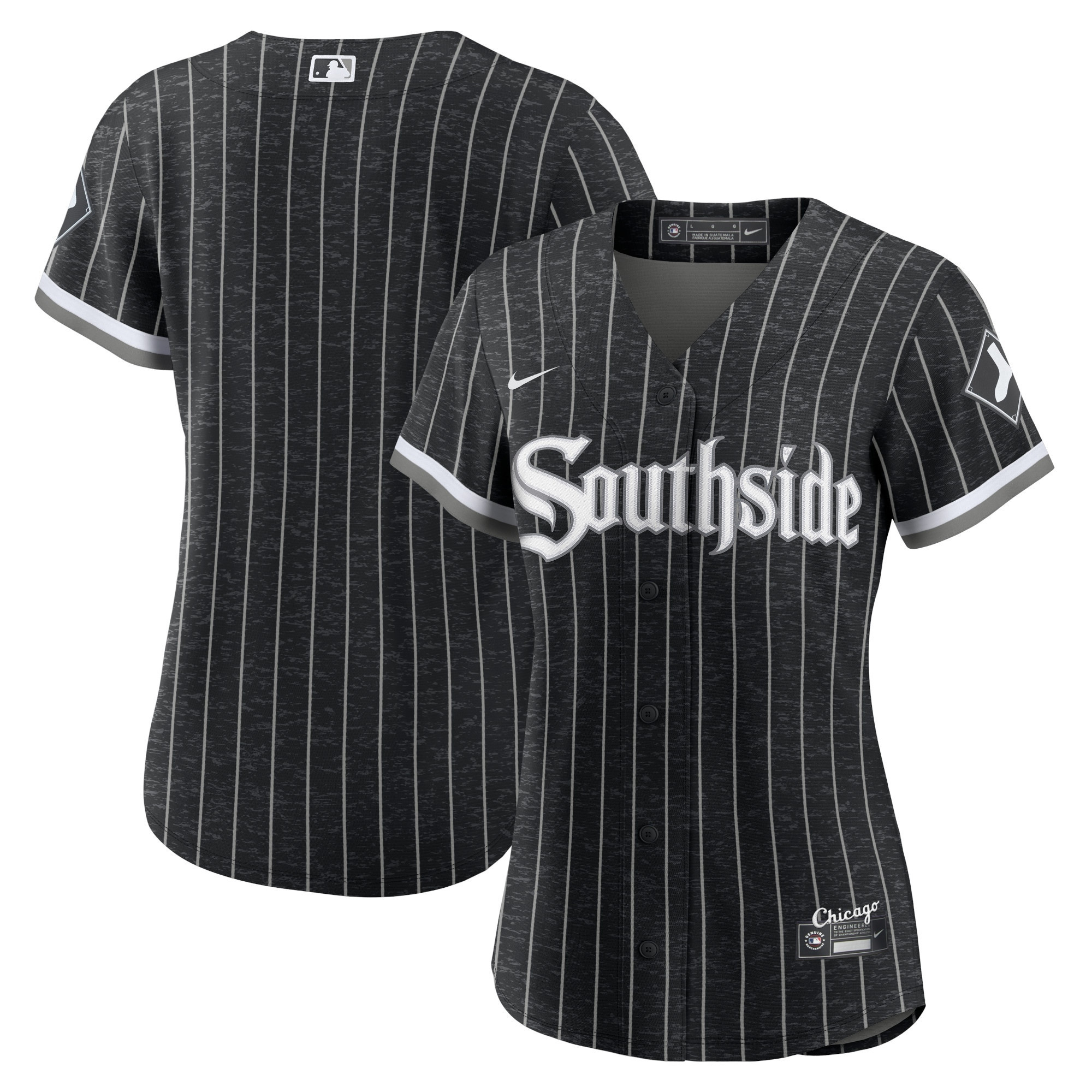 Chicago White Sox Womens 2021 City Connect Replica Jersey – Black MLB