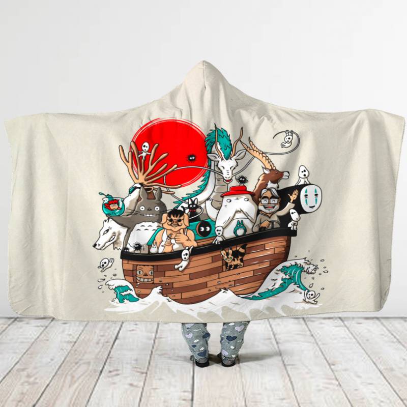 Ark’s Miyazaki Hooded Blanket