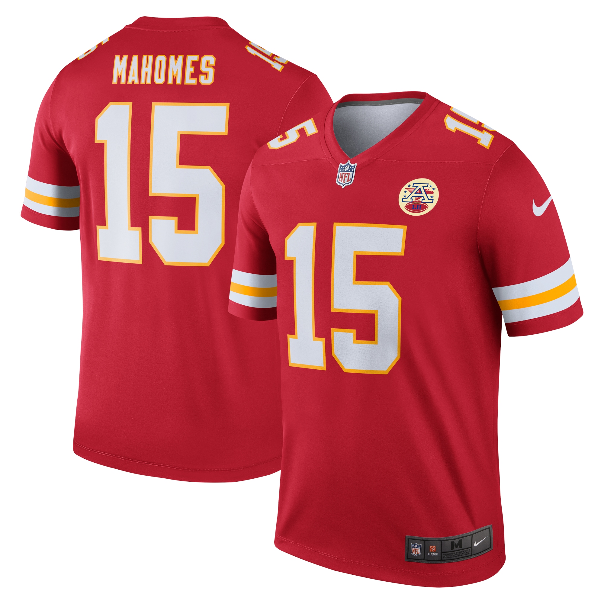 Men’s Kansas City Chiefs Patrick Mahomes Red Legend Jersey