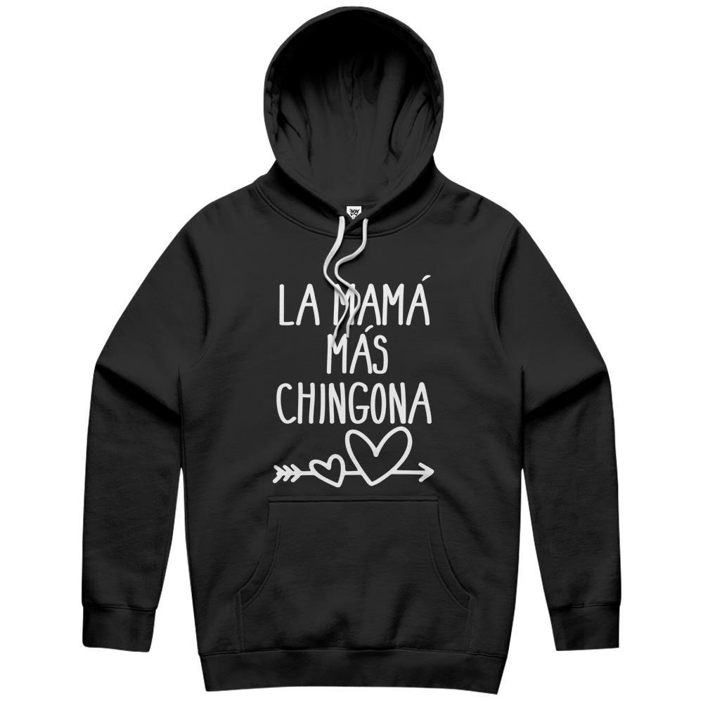 Mama Mas Chingona Mother’s Day Heart Hoodie