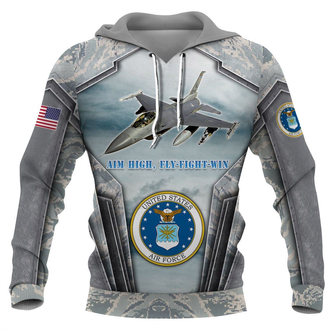 General Dynamics F-16 Fighting Falcon 3D Full Printing