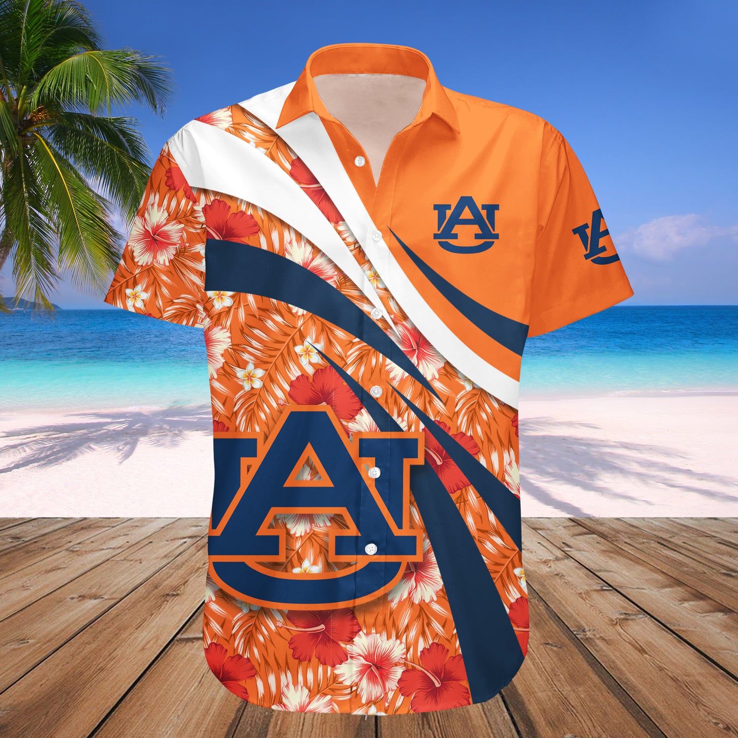 Auburn Tigers Hawaii Shirt Hibiscus Sport Style – NCCA