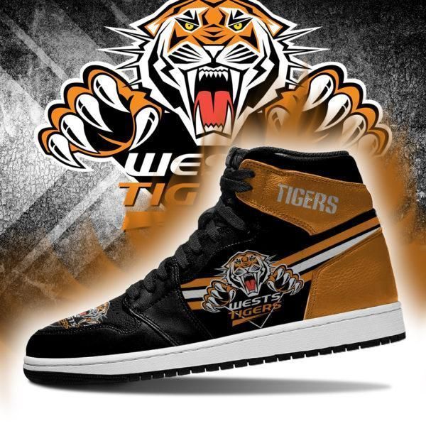 Nrl Wests Tigers Air Jordan Sneaker2021 Shoes Sport Sneakers Air Jordan High Sneakers Sport Sneakers