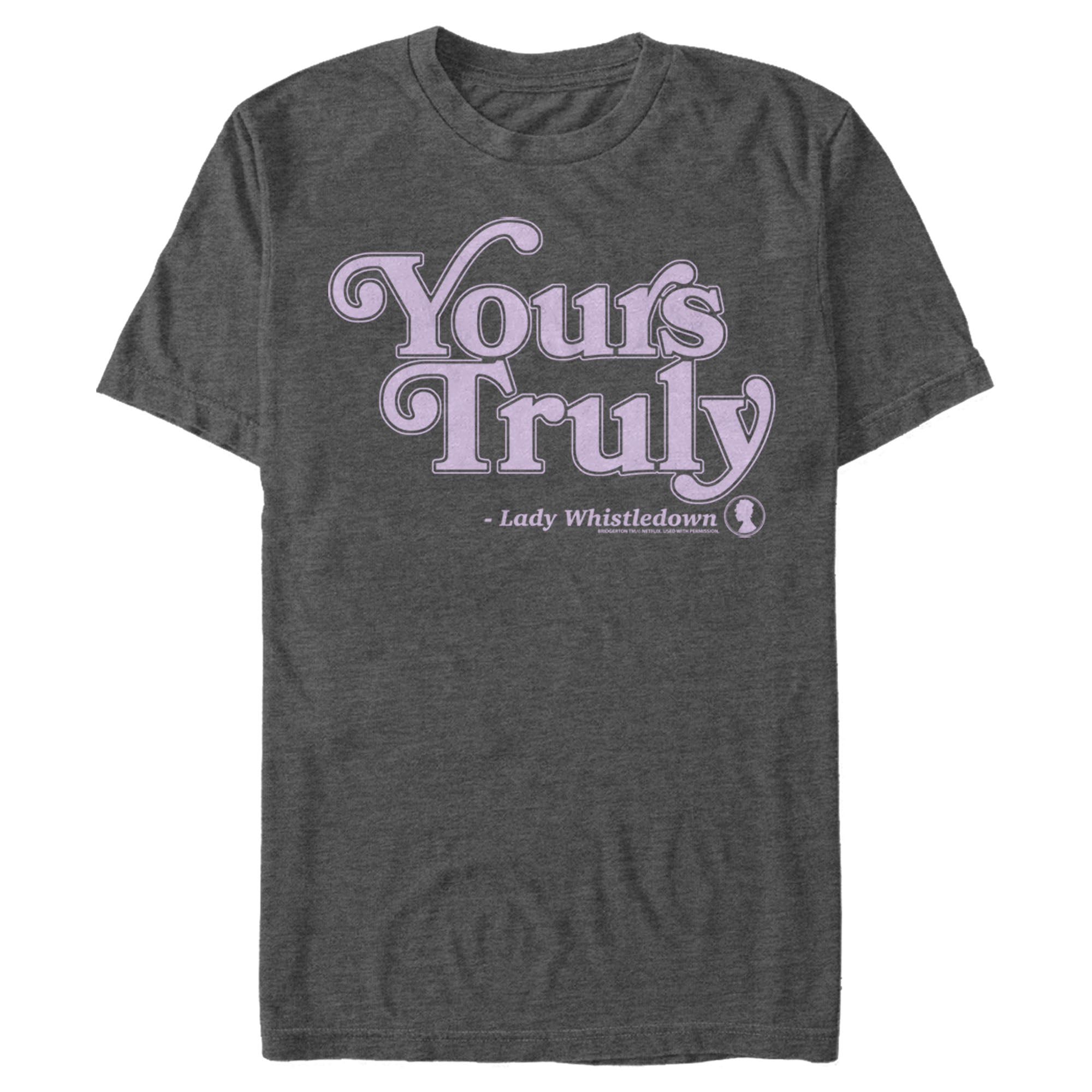 Bridgerton Men’S Yours Truly  T-Shirt