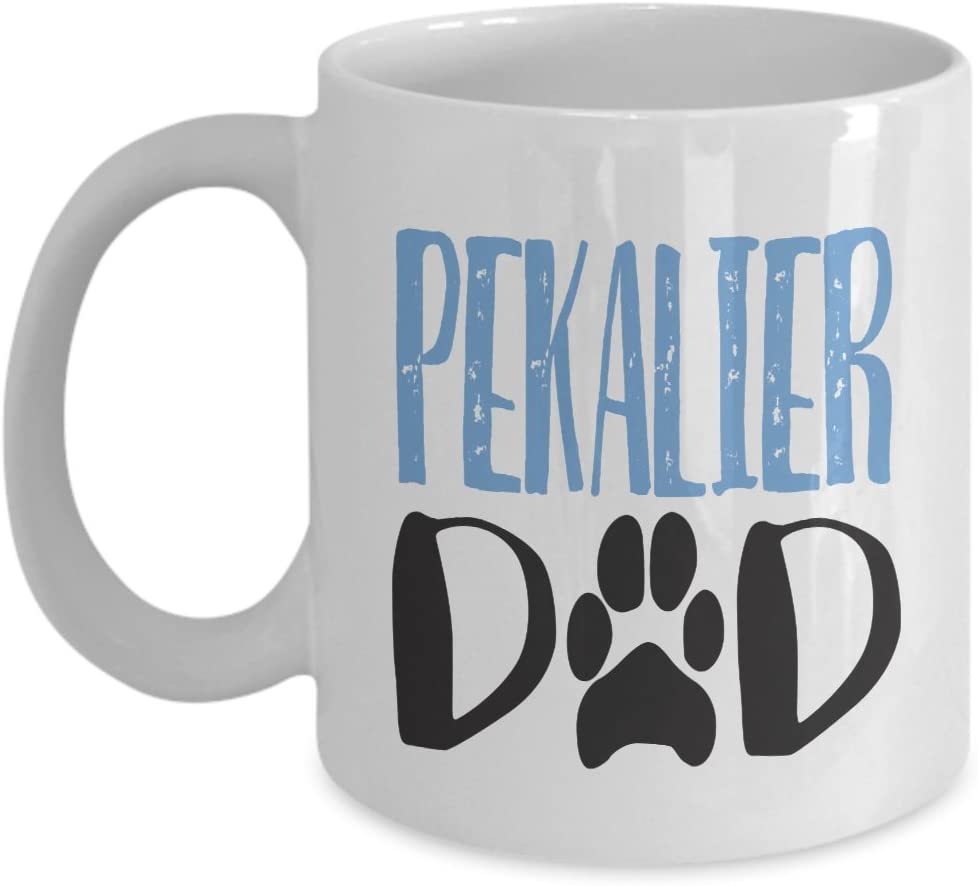 Pom-A-Poo Dad Coffee Mug – Pom-A-Poo Lover – Gift For Christmas – Cute Coffee Mug – Dog Dad