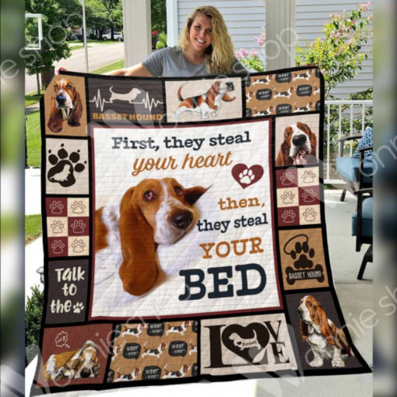 Basset Hound Dog Blanket DCB3103 95O47