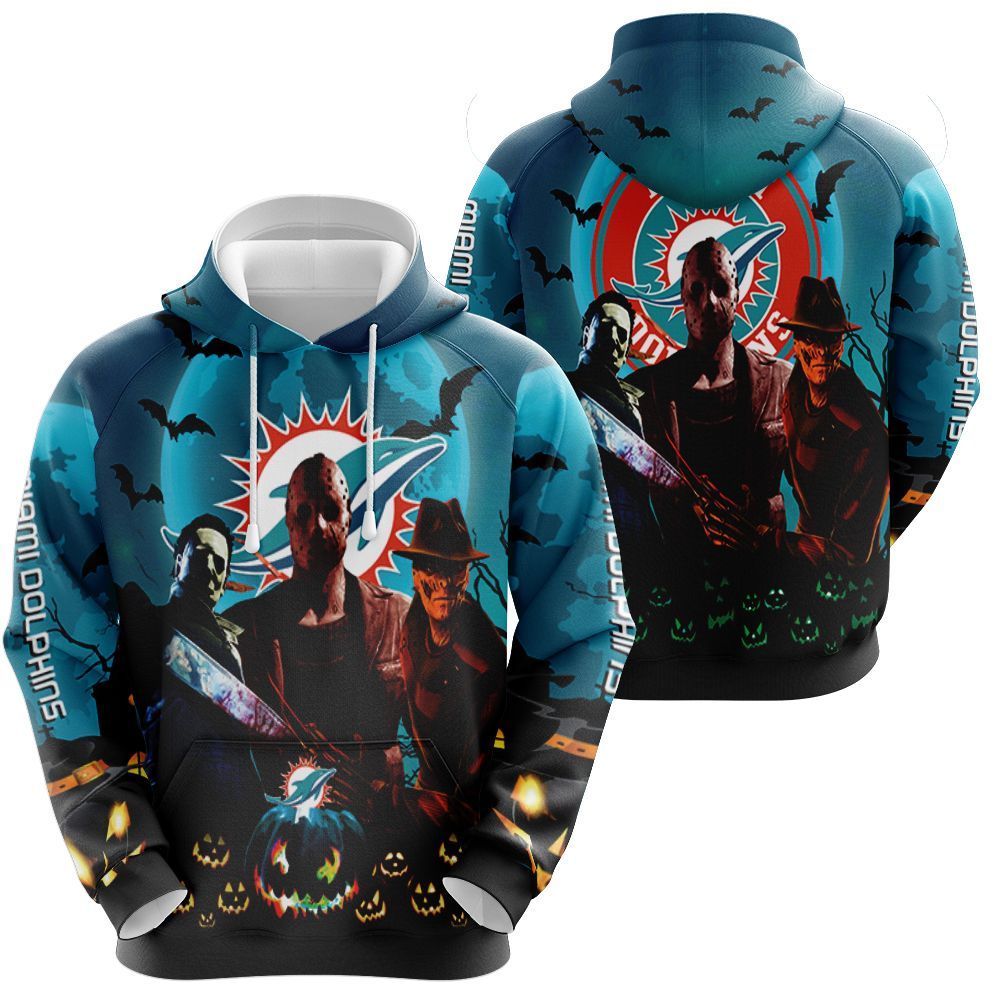 Halloween Dolphins 3D T Shirt Hoodie Jersey Hoodie