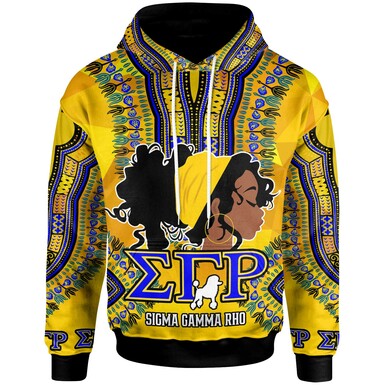 Sigma Gamma Rho Hoodie – Custom Sorority Dashiki Pattern And Sigma Girl Hoodie