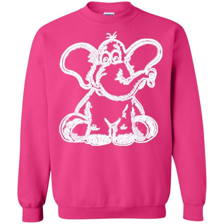 Funny Elephant Stencil Sweatshirt Products