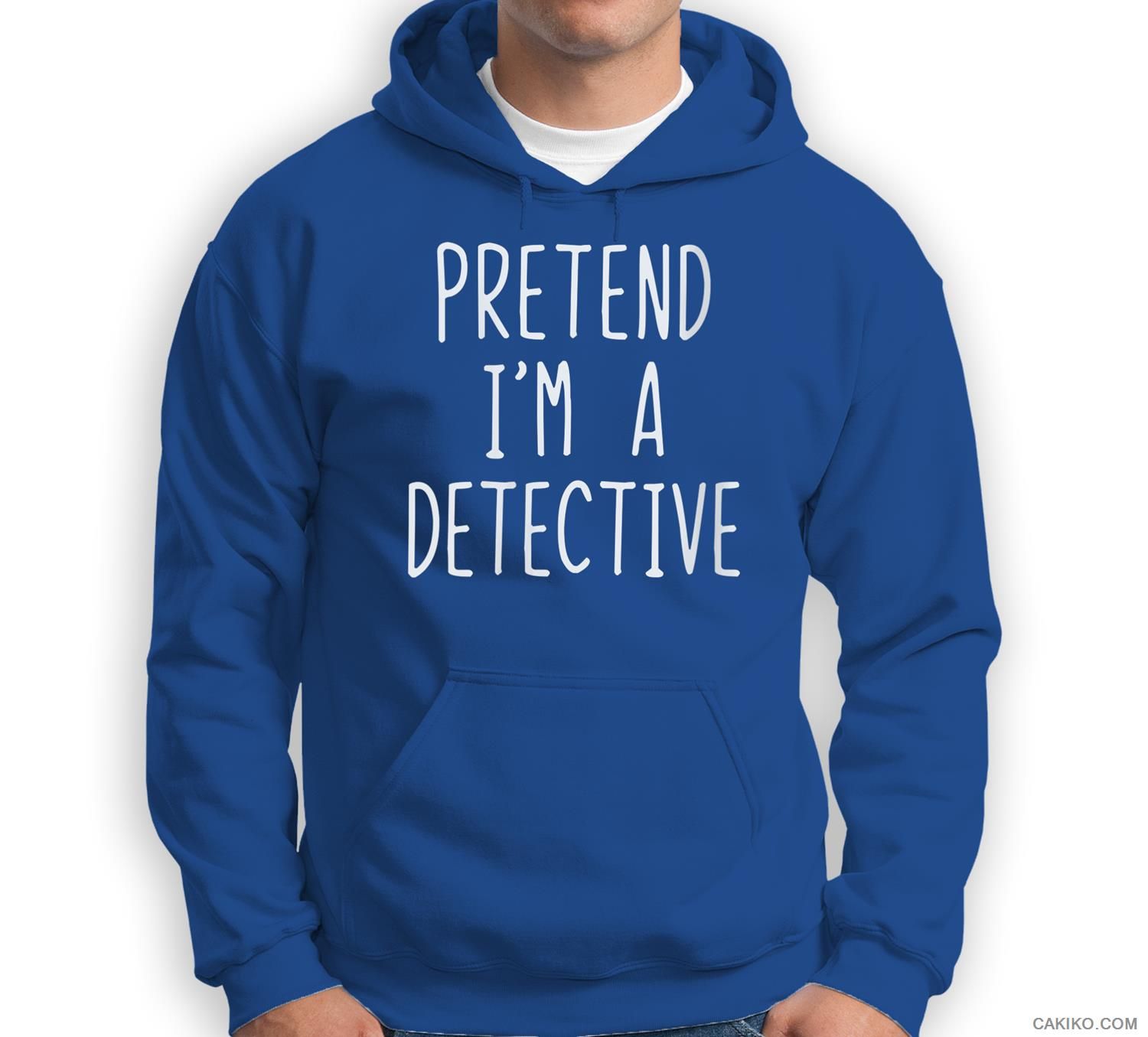 Womens Pretend I’M A Detective Costume Halloween Lazy Easy Sweatshirt & Hoodie