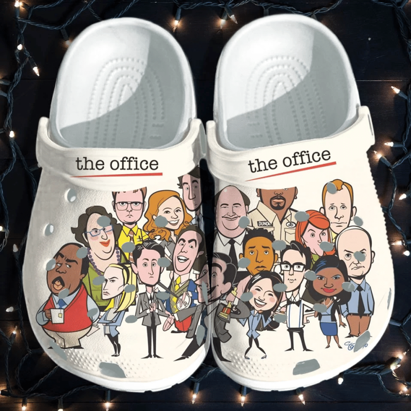 The Office TV Series Crocs Clog Shoes