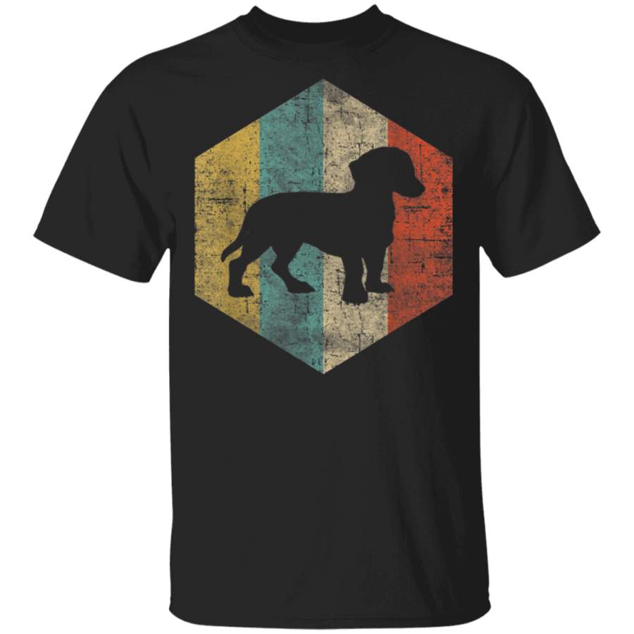 Dachshund Shirt  Retro Vintage Dachshund Dog TShirt