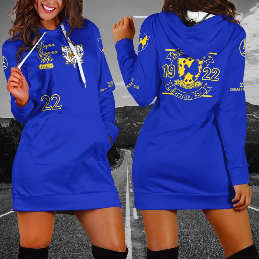 Sigma Gamma Rho Hoodie Dress 171020193