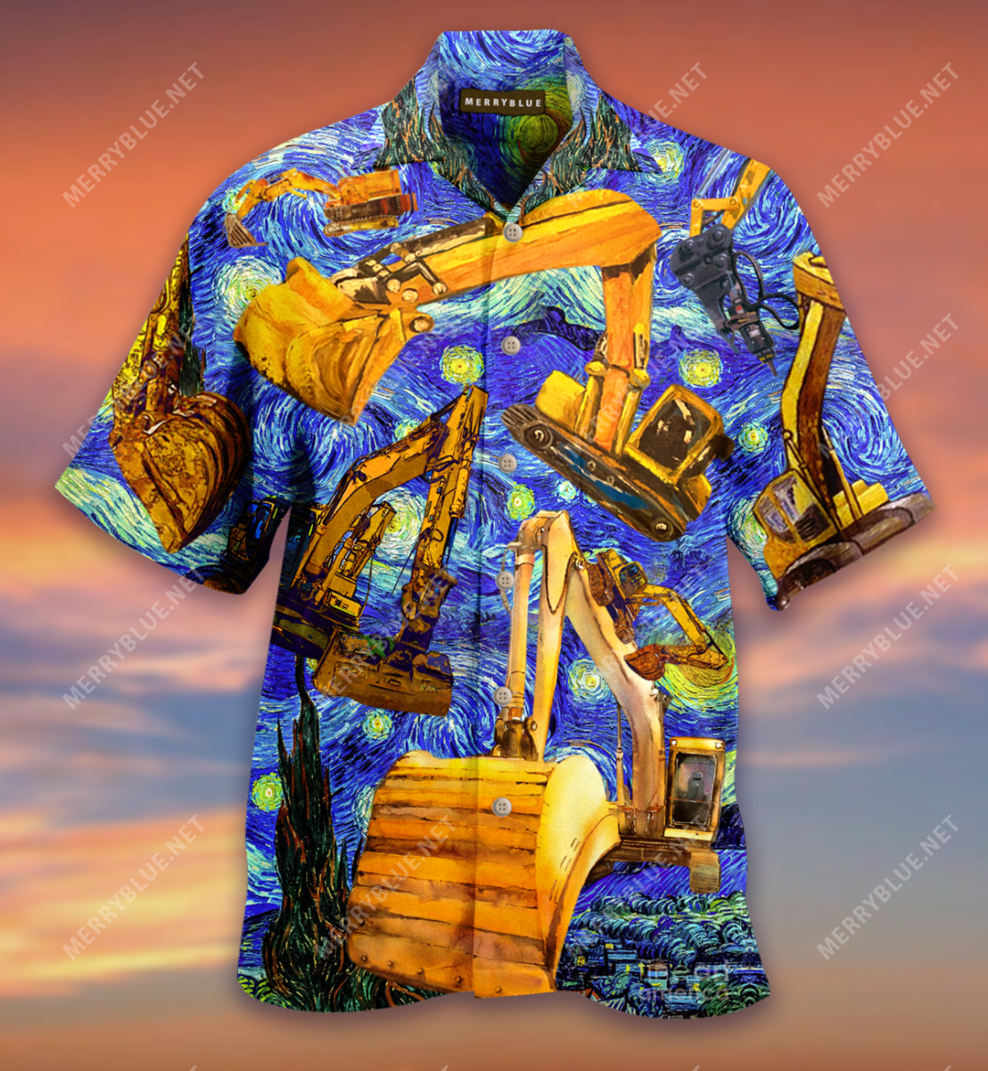 See You Later Excavator Unisex Hawaii Shirt Ha95420