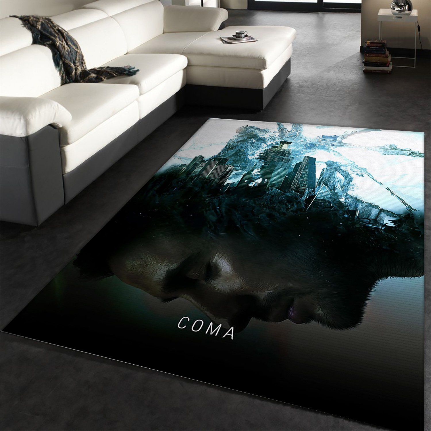 Koma Rug Art Painting Movie Rugs Christmas Gift US Decor