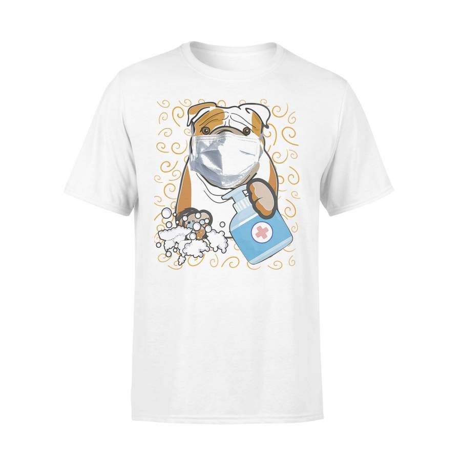 American Bulldog Mask Survived Coronavirus T-shirt