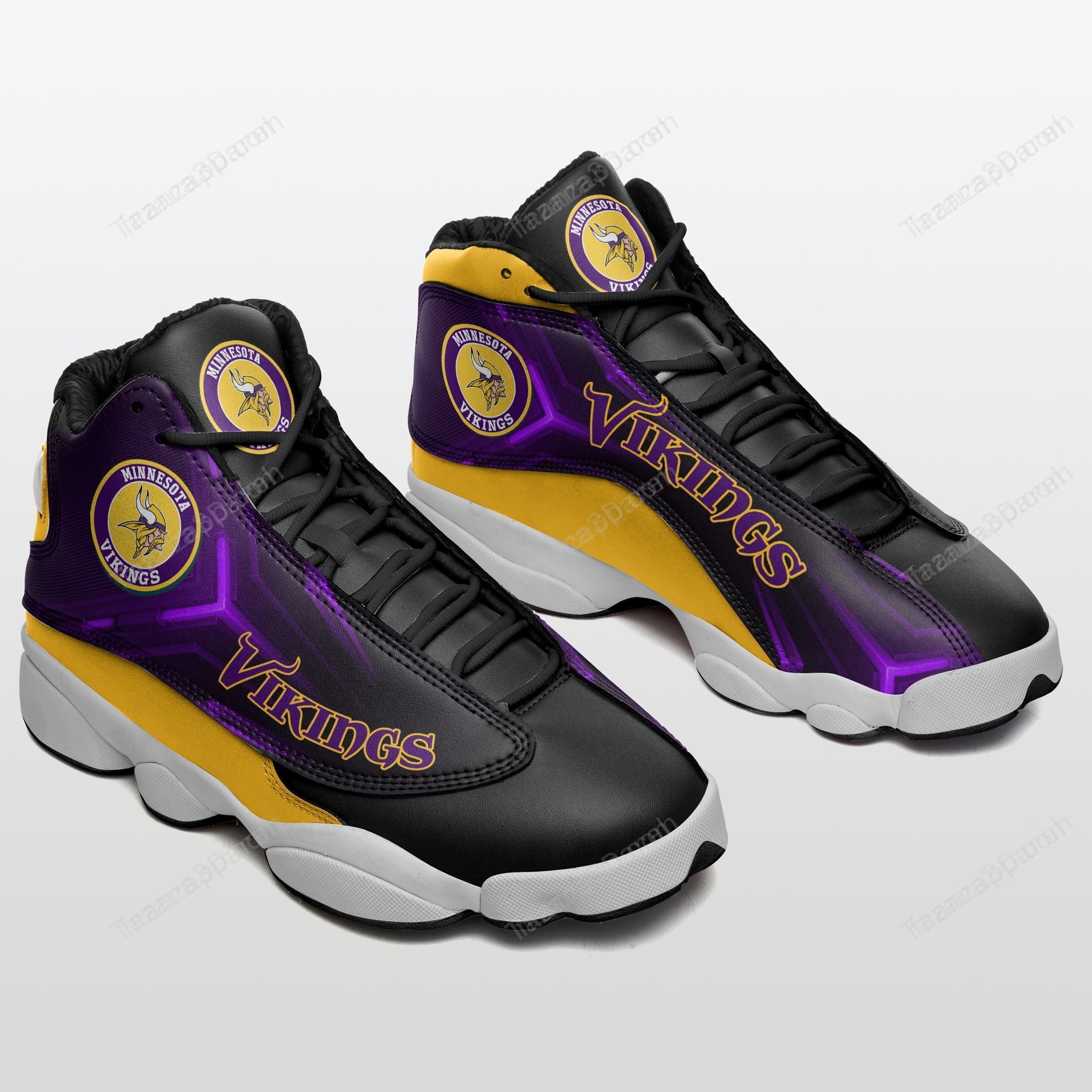 Minnesota Vikings Air Jd13 Sneakers 672