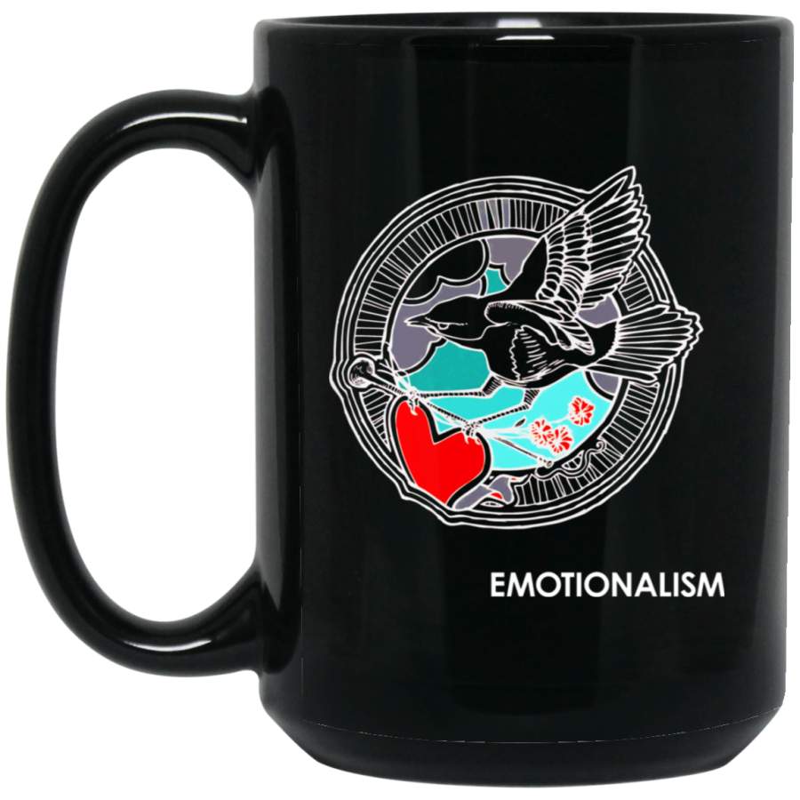 Mens The Avett Brothers Emotionalism Black Big Mug