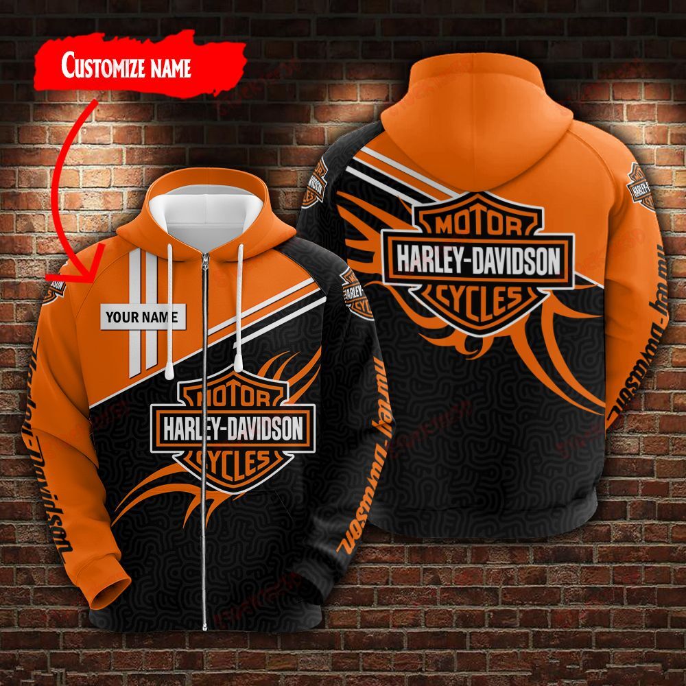 Harley Davidson Personalized Limited Hoodie 464 – Zeleton Store