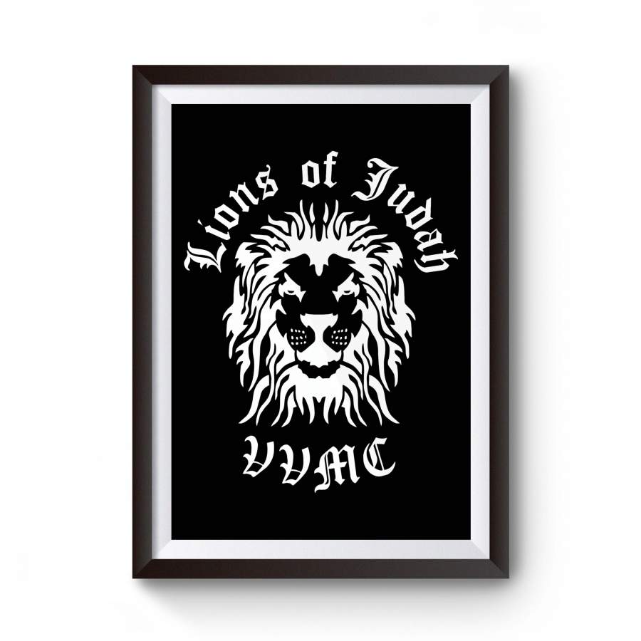 Judah Lion Religion Jesus God Poster