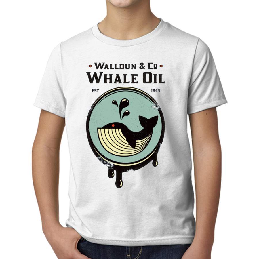 Walldun & Co Whale Oil Young T-Shirt