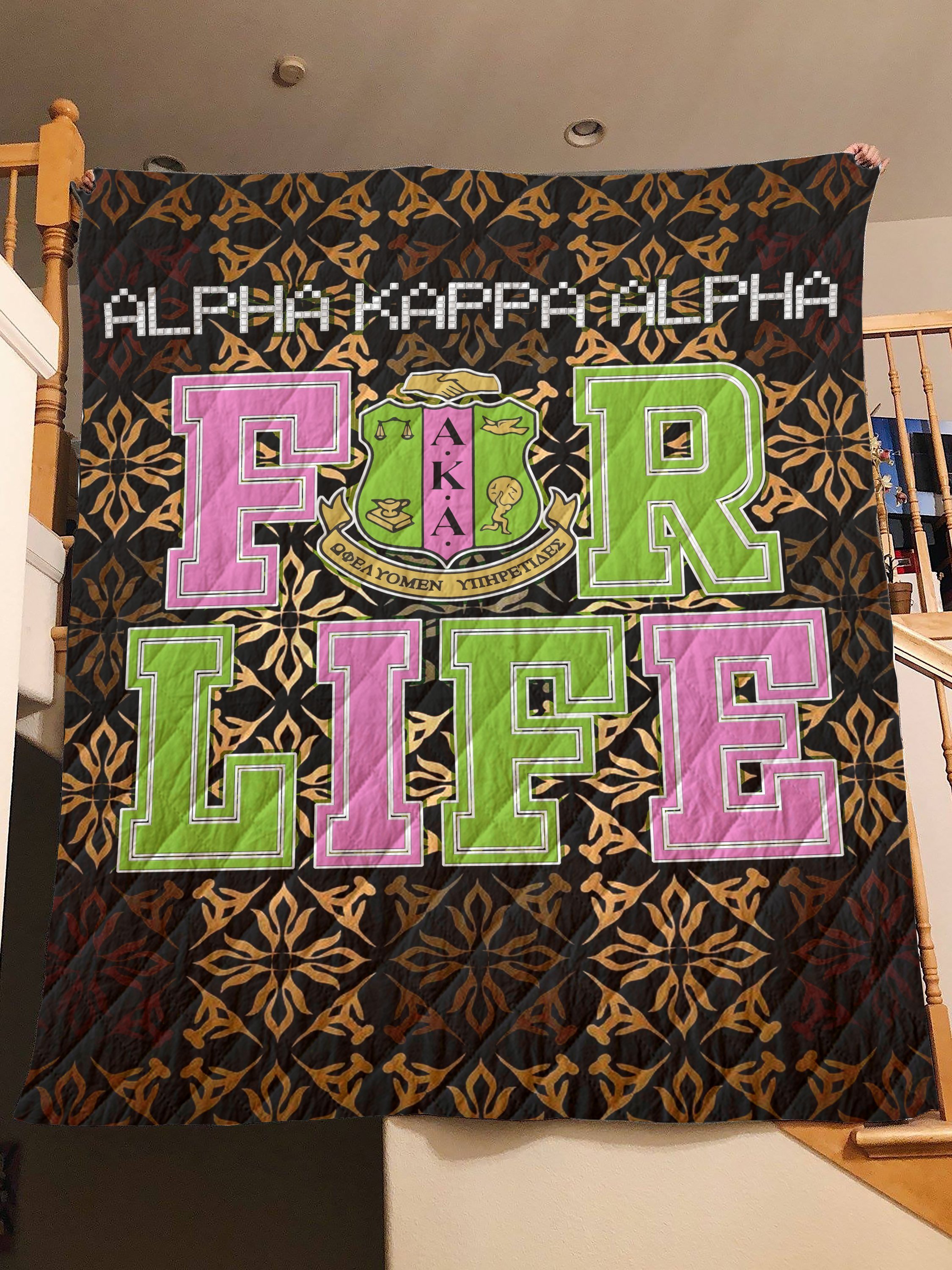 Alpha Kappa Alpha Quilt