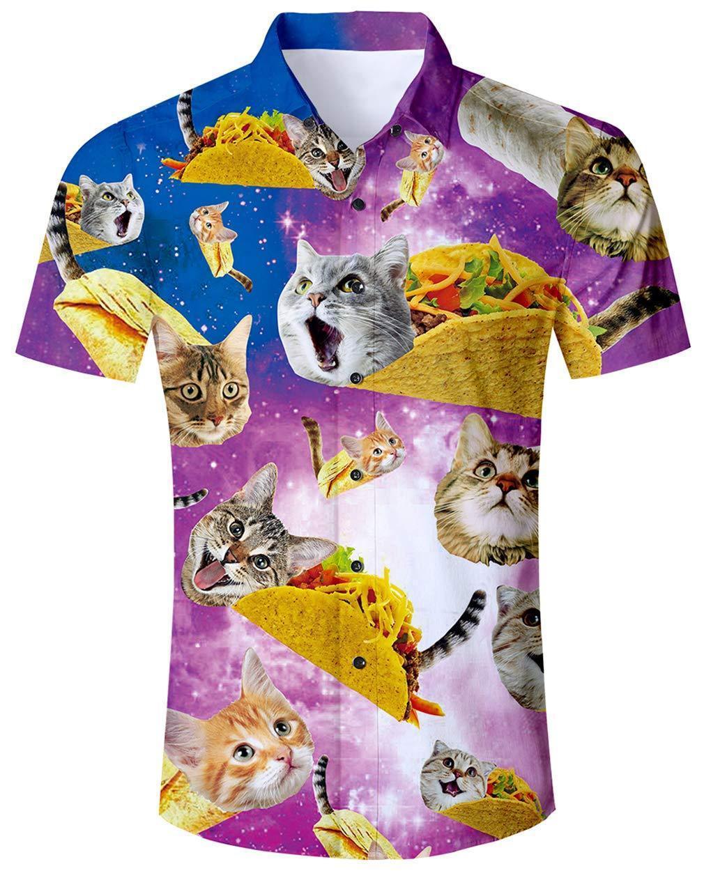 Taco Cats Hawaii Shirt For Men Women Adult Ha31656