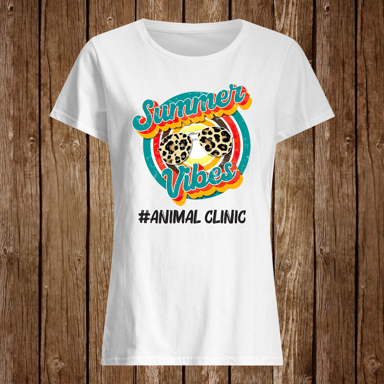 Summer Vibes-Animal Clinic Nurse T Shirt