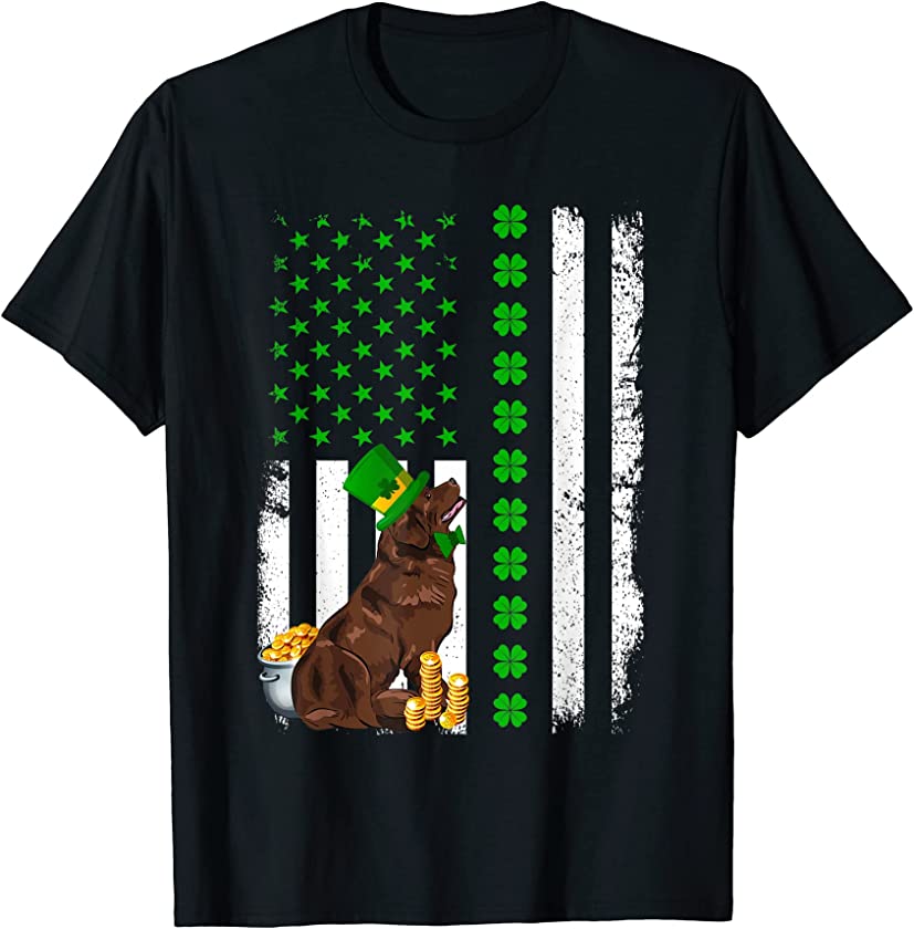 Newfoundland Dog Lover St Patrick’s Day Puppy Costume T-Shirt