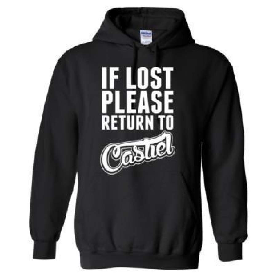 AGR If Lost Please Return To Castiel – Heavy Blend™ Hooded Sweatshirt