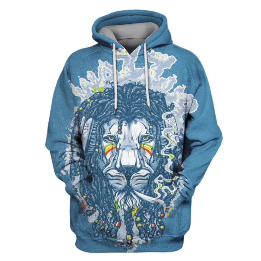 The Rasta Lion Hoodies – Tshirt Apparel