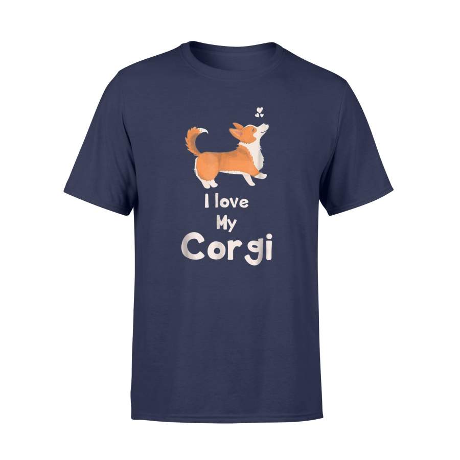 I Love My Corgi T Shirt