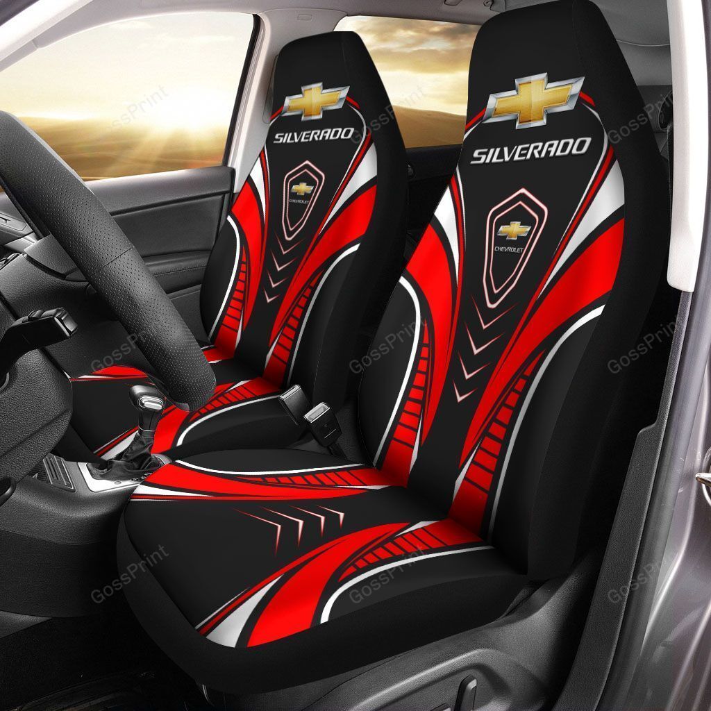 CHEVROLET SILVERADO CAR SEAT COVERS VER 1 (SET OF 2)