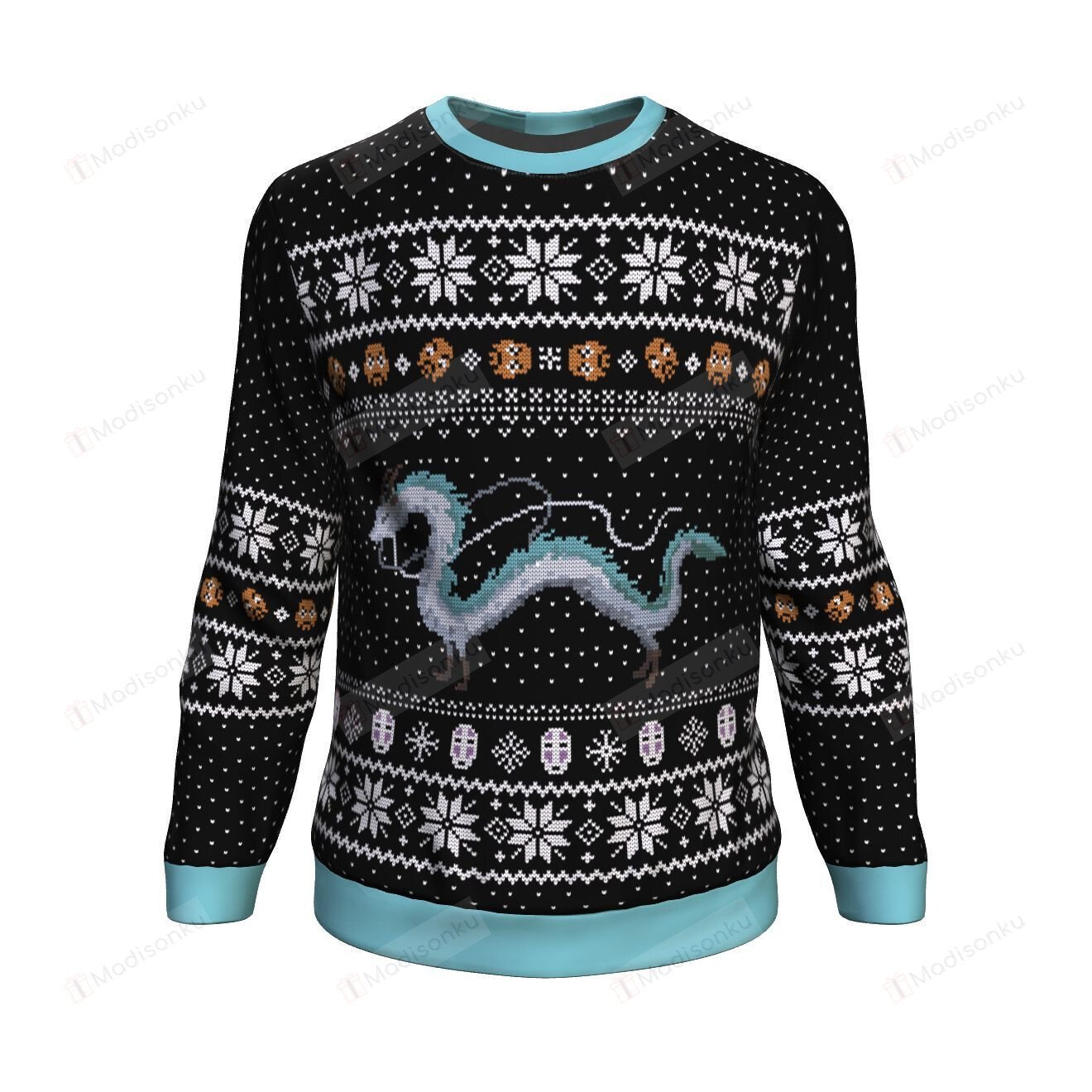 Studio Ghibli Haku Spirits Miyazaki Premium Ugly Sweater