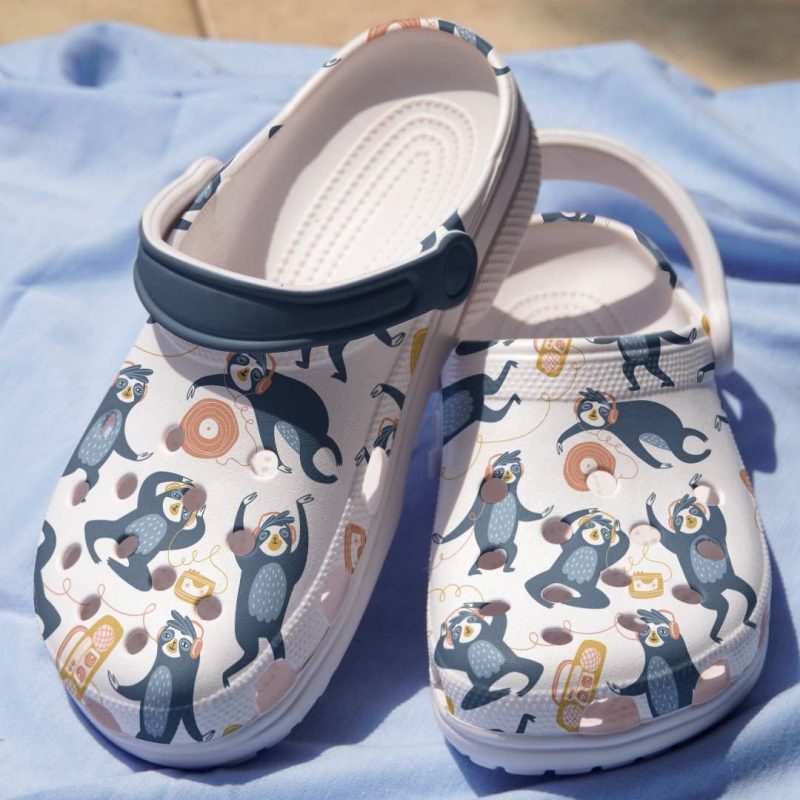 Sloth Chill Shoes – Happy Animal Clogs Gift For Son Daughter