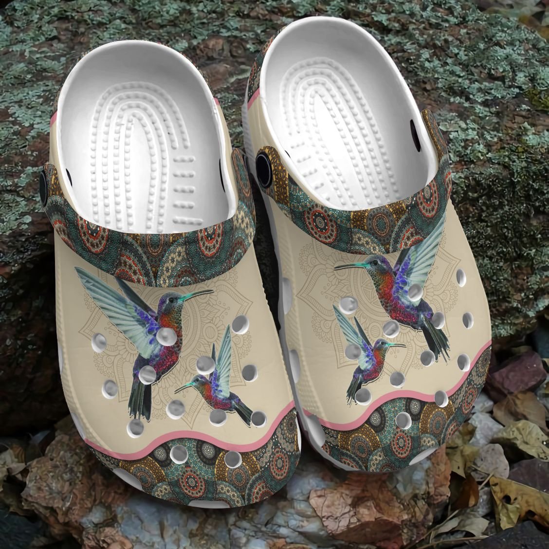 Hummingbird Personalized Clog, Custom Name, Text, Color, Number Fashion Style For Women, Men, Kid, Print 3D Beautiful Hummingbird