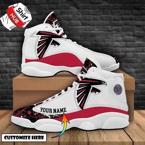 Atlanta Falcons Air Jordan 13 Customized For Fan Shoes Sport Sneakers