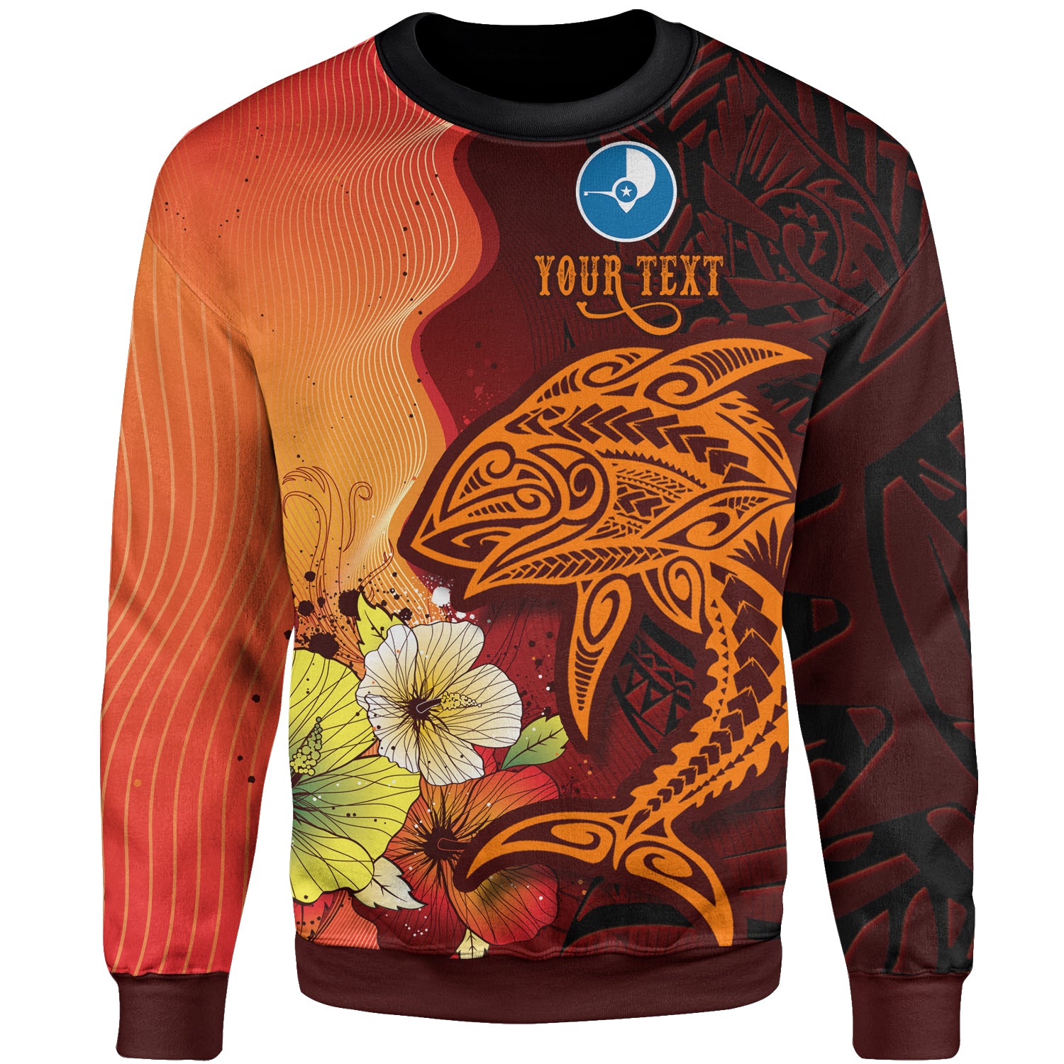 Yap Custom Personalised Sweater – Tribal Tuna Fish – BN39