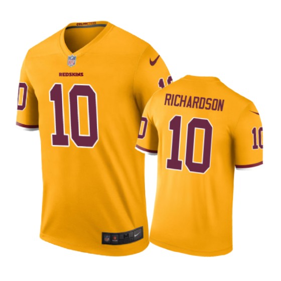 Washington Redskins #10 Paul Richardson Nike Color Rush Gold Jersey