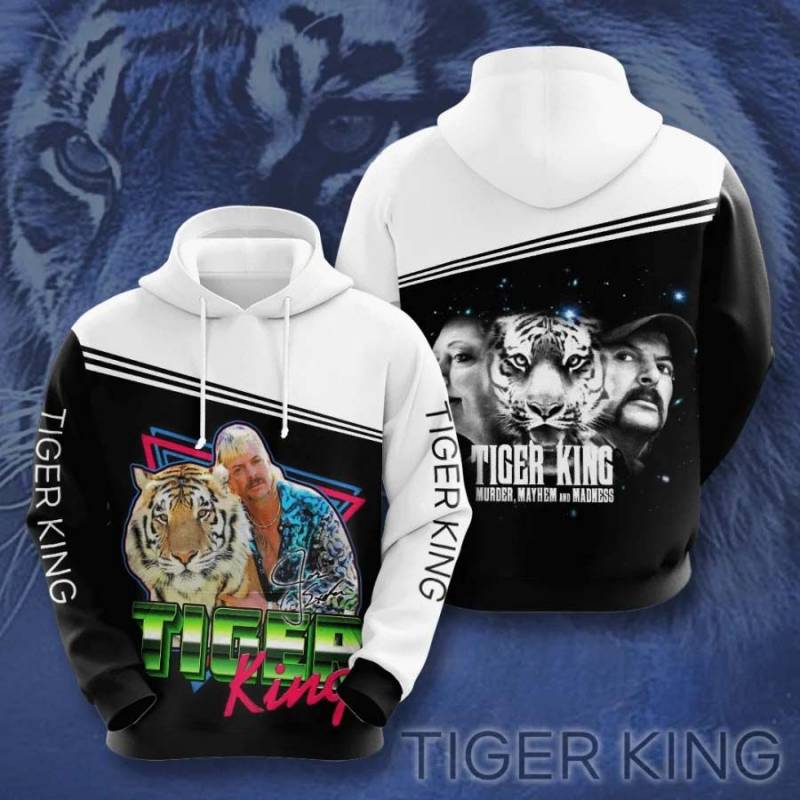 Tiger King: Murder, Mayhem and Madness All Over Print Hoodie