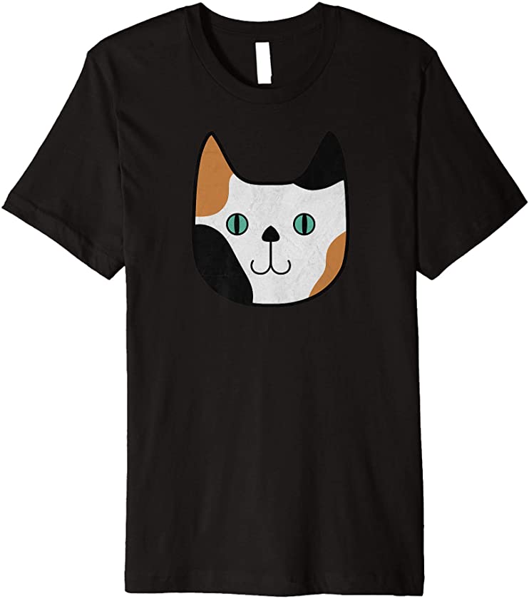 Cute Calico Kitty Cat | Fun Adorable Kitten Premium T-Shirt