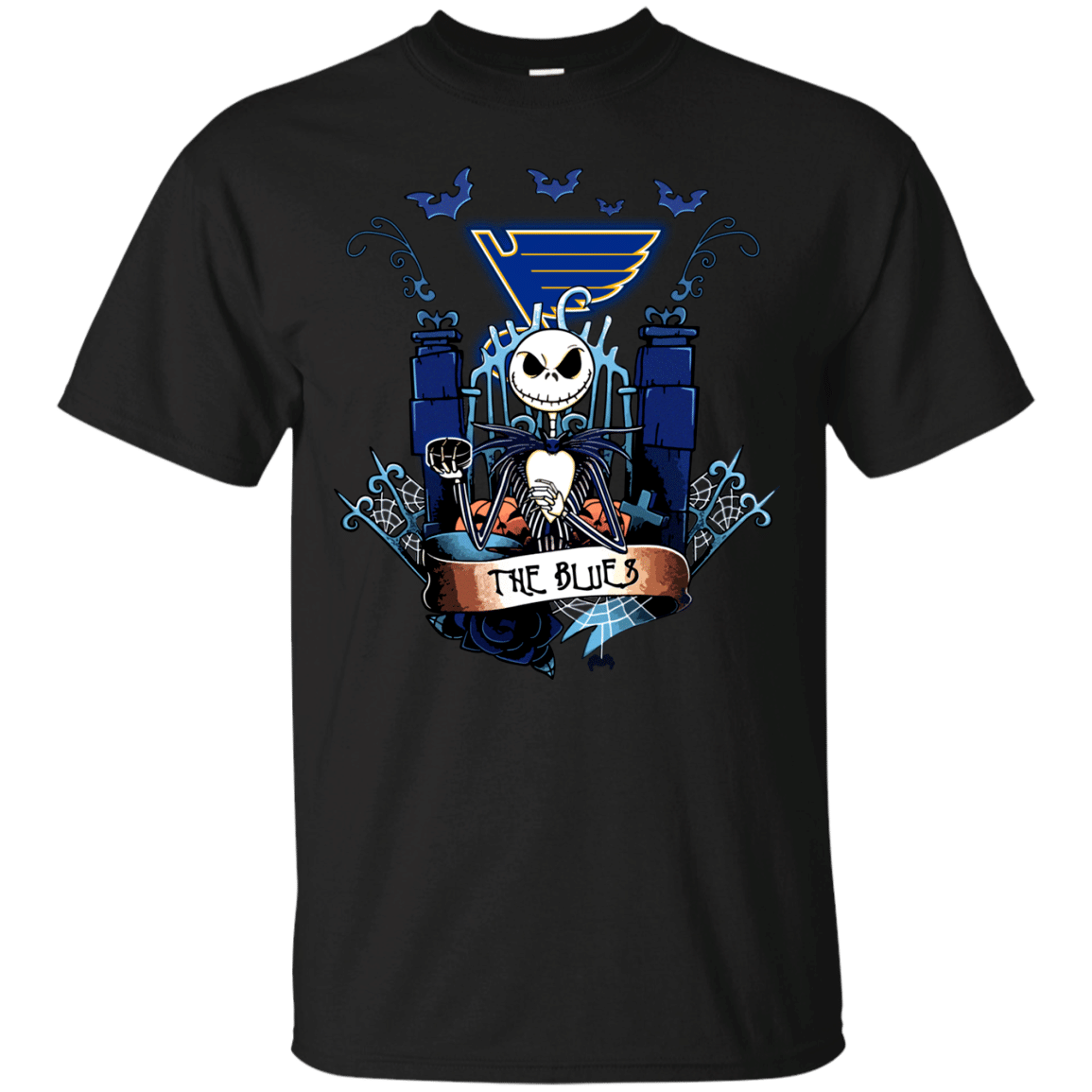 Buy St. Louis Blues Halloween The Nightmare Before Christmas Shirts