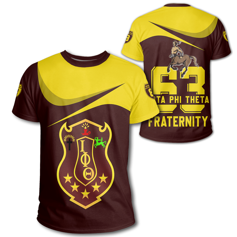 Wonder Print Shop T-Shirt – Iota Phi Theta Curve Style T-Shirt Lt10