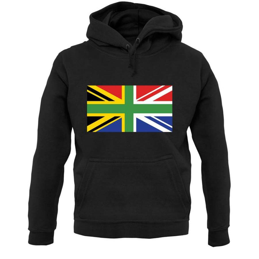 South African Union Jack Flag Unisex Hoodie