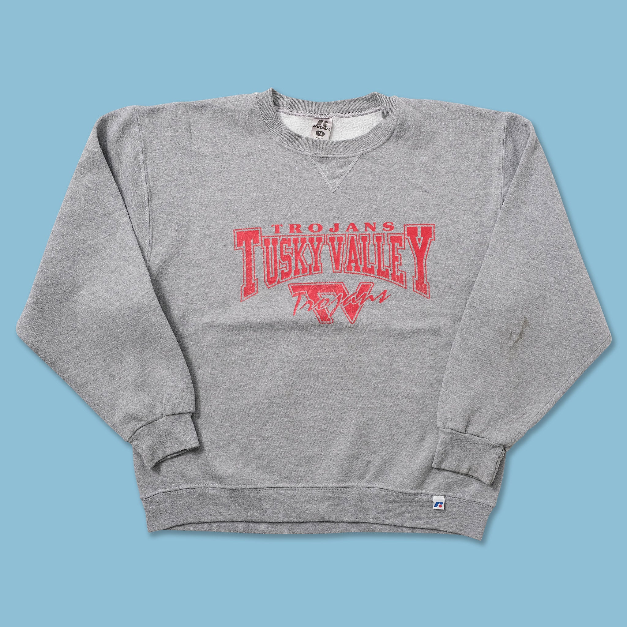 Vintage Russell Athletic Tusky Valley Trojans T-Shirt, Sweater, Hoodie, Gift For Fans