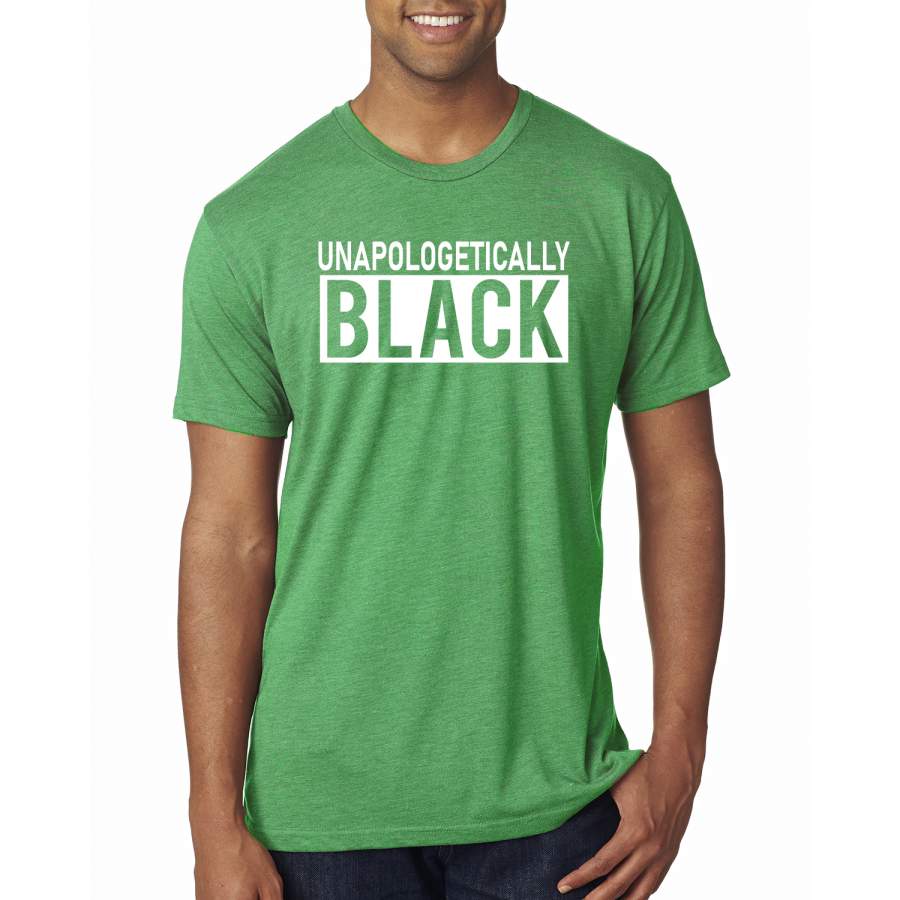 Unapologetically Black African Pride Freedom Black History Month Black Pride Mens Tri Blend T-Shirt