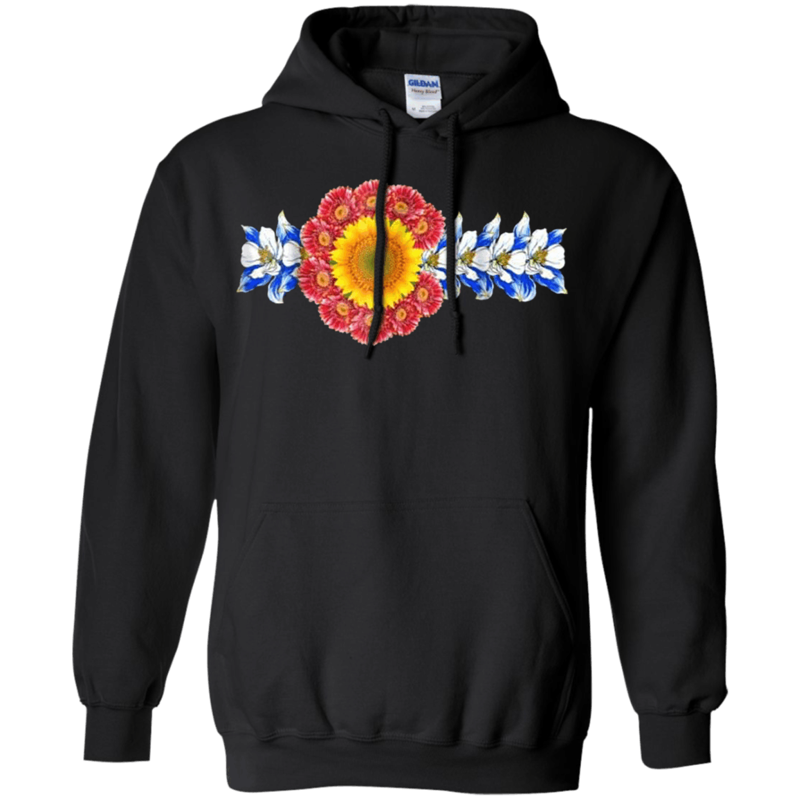 Colorado Flower State Flag Shirt Patriotic Day Gift Hoodie