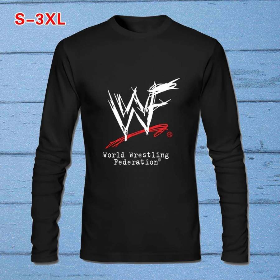 New World Wrestling Federation Long Sleeve Men’s T-Shirt