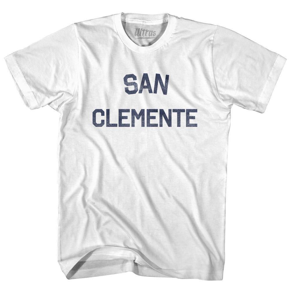 California San Clemente Adult Cotton Vintage T-shirt