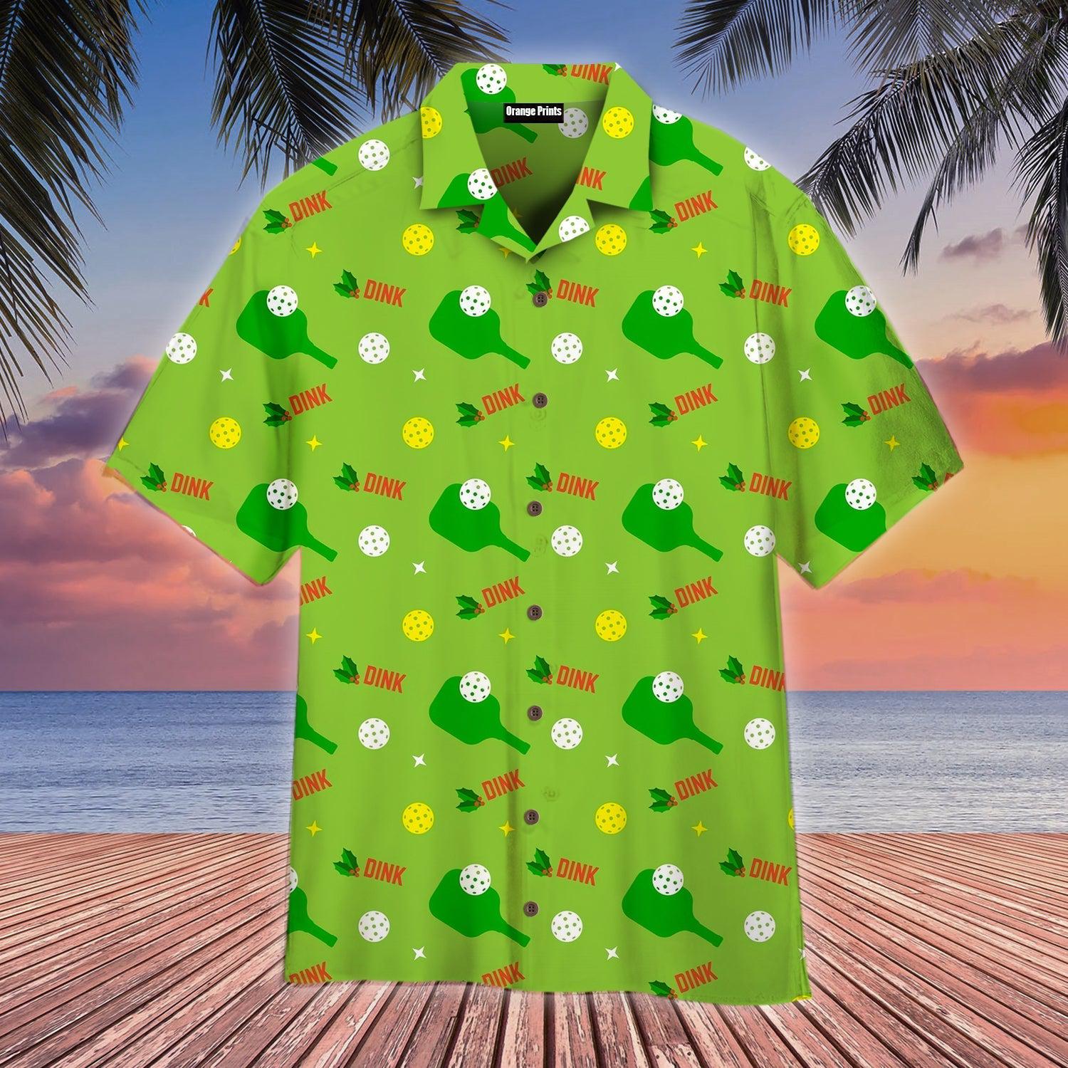 Pickleball Christmas Dink Resbonsibly In July Hawaii Shirt For Men Women Ha30919